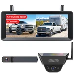 Auto-vox 2X Solar Wireless Backup Camera System 7.2 1080P Monitor For Truck Rv. Fixed Price $188.59.
