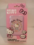 Hello Kitty Portable Spring 3600 Mah Power Bank W/charging Cable-led Light. Fixed Price $11.99.