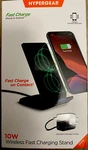 Hypergear Qi Wireless Fast Charger Charging Pad Stand Dock For All Phones 10W. Fixed Price $23.74.