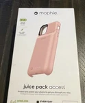 Mophie Juice Pack Access Iphone 11 / Xr (6.1") 2000MAH Battery Case - Blush Pink. Fixed Price $21.99.