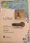 Motorola H19TXT Universal Blurtooth Headset Wireless W/car Charger, Autoflip New. Fixed Price $179.95.