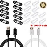 Lot Micro Usb Charger Charging Sync Data Cable For Samsung Galaxy S3/4/5/6/7. Fixed Price $5.99.