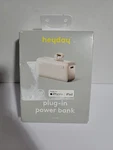 Heyday 4200MAH Plug-in Phone Power Bank Stone White. Fixed Price $10.49.