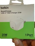 Belkin Boostcharge Usb-c Wall Charger 20W 1 Port. Fixed Price $11.00.