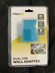 *powerxcel Dual Usb Wall Adapter Foldable Plug New. Fixed Price $8.99.