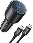 Ugreen 130W 3-PORT Car Charger With Usb-c Cable New. Fixed Price $30.94.