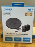 Anker 10W Wireless Charging Pad With 4' Cable And Wall Charger - Black. Fixed Price $19.95.