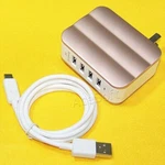 Accessory 4-PORT Power Adapter Charger High Speed Charging Cable For Lg G5 LS992. Fixed Price $39.66.
