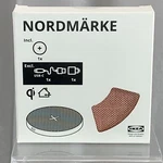 Ikea Nordmarke Textile Red Wireless Charger 805.048.03. Fixed Price $23.00.