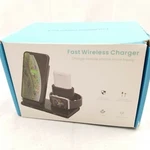Coulax Fast Charger Block Wireless 3 1 Charging Station Black. Fixed Price $13.27.