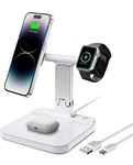 Lumicharge Qi Wireless Charging Station Dock 4-IN-1 Fast For Magsafe .. Fixed Price $31.49.