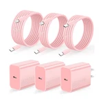 For Iphone Charging Fast Charger 10FT&6FT&6FT, 3PACK 20W Usb Char... Ship. Fixed Price $32.96.
