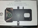 Press Play 3-IN-1 Charging Pad Iphones Watch Power Everything Nib. Fixed Price $25.00.
