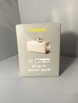 Heyday 4200MAH Plugin Iphone Power Bank - Stone White With Frees Shipping Usa. Fixed Price $10.00.
