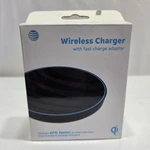 At&t Fast Wireless Charger Pad W' Adapter Qi Certified Samsung Iphone. Fixed Price $16.95.