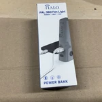 Halo Fanpal 2,000MAH Power Banks With Mini & Led Light Gray. Fixed Price $17.09.