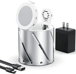 Magnetic Wireless Charger, Lonyan 2 15W Fast Charging Station For. Fixed Price $17.99.