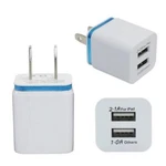Universal 2 Ports Dual Usb Ac Wall Charger For Samsung 3 4 Iphone 6S 5S. Fixed Price $7.99.