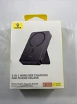 Baseus 2 In 1 Wireless & Phone Holder 5000MAH Magnetic Power Bank. Fixed Price $79.99.