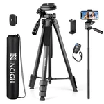 Tripod, 83 Cell For Iphone, Tall Tripods Selfie Stick With Remote Ext.... Fixed Price $35.16.