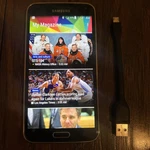 Samsung Galaxy S5 SM-G900V Grey And Silver ( Verizon ) Smartphone- Great Shape. Fixed Price $45.00.