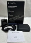 New Black Mophie 15W Universal Usb-c Wireless Charging Pad. Fixed Price $18.95.