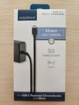 Insignia 45W 8 Ft. Usb-c Wall Charger Black New. Fixed Price $21.99.
