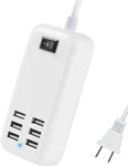6 Ports Usb Charger Hub Desktop Plug Ac Power Wall Travel Charging White. Fixed Price $13.35.