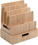 Charging Station Stand Combo With Bamboo Drawer; Extra Storage For Smartphones,. Fixed Price $101.32.