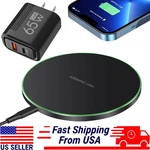 65W Super Fast Charging Wireless Charger Pad For Samsung Iphone Android. Fixed Price $18.99.