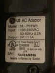 1 Original Lg Ac Cell Charger For MM535 PM225 PM325 Migo Phones TA-P02WR. Fixed Price $8.00.