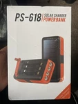 Solar Power Bank 63200MAH Portable Charger With Dual Outputs & Crank PS-618. Fixed Price $29.99.