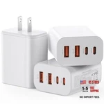 Usb Charger Block, 3-PACK 40W Wall Plug Fast Charging White. Fixed Price $36.44.