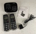Clarity BT914 Amplified Big Button Cordless Bluetooth Phone Base 2 Handsets. Fixed Price $34.95.
