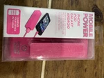 Instant Power 2200MAH Pink Usb Bank For Iphone Galaxy W/ Keychain Strap. Fixed Price $12.00.