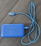 Onn Power Bank 8000MAH Blue Portable Charger For Phone/devices With Cord. Fixed Price $7.49.
