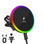 Lecork For Magsafe Car Mount, 15W Magnetic Wireless Charger Iphone, Black. Fixed Price $34.02.