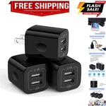 Usb Wall Charger Box, 3PACK 2.1A Dual Charging Block Brick Cube Power Ada.... Fixed Price $16.19.
