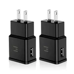 Adaptive Fast Charging Block Usb Wall Charger Adapter 2 Pack - No Cable Black. Fixed Price $19.11.