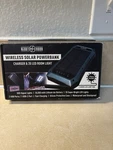 Ready Hour Wireless Solar Power Bank Charger & 20 Led Room Light Sos Signal. Fixed Price $50.00.