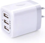 Usb Charger Cube, Wall Plug, 3.1A 3-MULTI Port Adapter Power. Fixed Price $24.34.