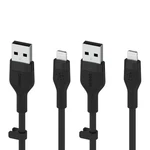 Belkin Usb To Lightning Cable 3M - Apple Mfi Certified & Partner, 2 Pack Black. Fixed Price $19.99.