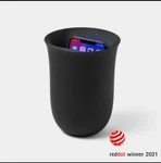 Lexon Oblio Qi Wireless Charger Station With Built-in Uv Sanitizer Gloss Black. Fixed Price $25.00.
