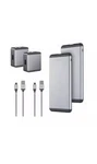 Ubiolabs 6000 Mah Slim Portable Power Banks Mobile Charging 2 Pack. Fixed Price $36.99.