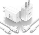 30W Iphone 17/16/15/14/13/12 Charger Fast Charging Block With 6FT Long To Type. Fixed Price $21.79.