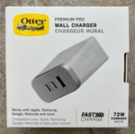 New Otterbox Premium Pro Usb-c And 1 Usb-a 3 Port 72W Gan Fast Charger White. Fixed Price $36.98.