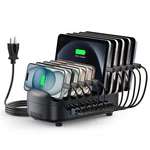 Orico 120W Charging Station For Multiple Devices, 10 Usb Ports, Black. Fixed Price $83.06.