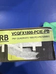 Pny Nvidia Quadro Fx 1800 768MB GDDR3 Graphics Card Dvi Dp Pcie Tested. Fixed Price $19.99.