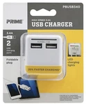 Prime Wire & Cable High-speed Usb Charger 3.4 Amps 2 Ports Folding Plug. Fixed Price $14.97.