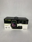 M-edge Triple Charge 3-IN-1 Black Charging Dock For Apple Iphone Watch Airpods. Fixed Price $14.99.